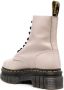 Dr. Martens Audrick 8-Eyeye Lux leren laarzen Beige - Thumbnail 3