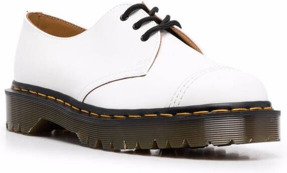 Dr. Martens Bex Toe Cap veterschoenen Wit