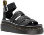 Dr. Martens Clarissa lI Quad HDW leren sandalen Zwart - Thumbnail 2