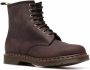 Dr. Martens Enkellaarzen met veters Bruin - Thumbnail 2