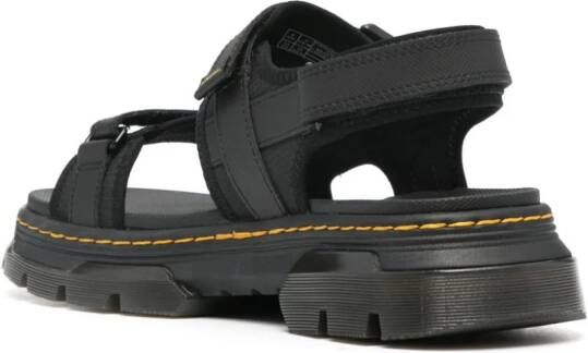 Dr. Martens Forster Poly sandalen Zwart