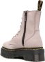 Dr. Martens Jadon III Pre-owned Pisa leren enkellaarzen Beige - Thumbnail 3