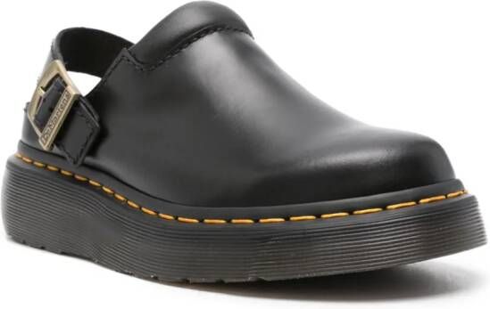 Dr. Martens Jorge II leren muiltjes Zwart