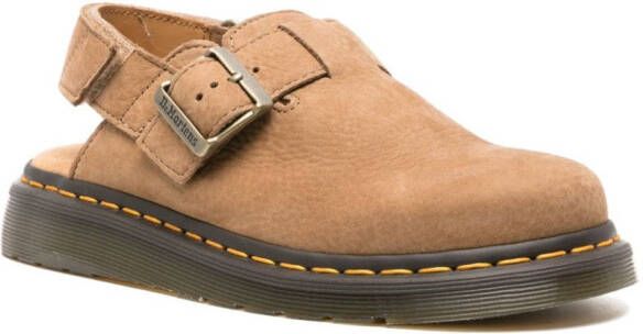 Dr. Martens Jorge II nubuck muiltjes Beige