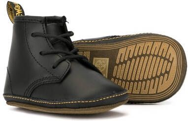 Dr. Martens Kids Enkellaarzen met veters Zwart