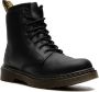 Dr. Martens Kids Softy T leren veterlaarzen Zwart - Thumbnail 2