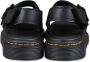 Dr. Martens Kids Varrel leren sandalen Zwart - Thumbnail 4