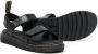 Dr. Martens Kids Vossie sandalen met dubbele bandjes Zwart - Thumbnail 2