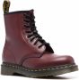 Dr. Martens Leren veterlaarzen Rood - Thumbnail 2