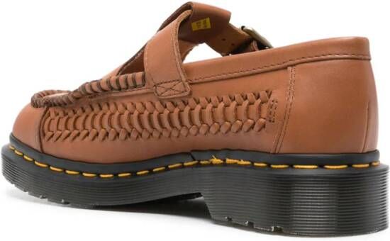 Dr. Martens Leren veterschoenen Bruin