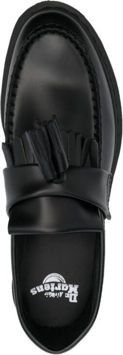 Dr. Martens Leren loafers met kwastje Zwart