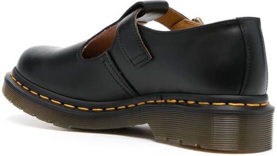 Dr. Martens Polley Mary Jane leren loafers Zwart