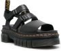 Dr. Martens Ricki sandalen met plateauzool Zwart - Thumbnail 2