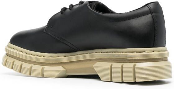 Dr. Martens Rikard leren derby schoenen Zwart