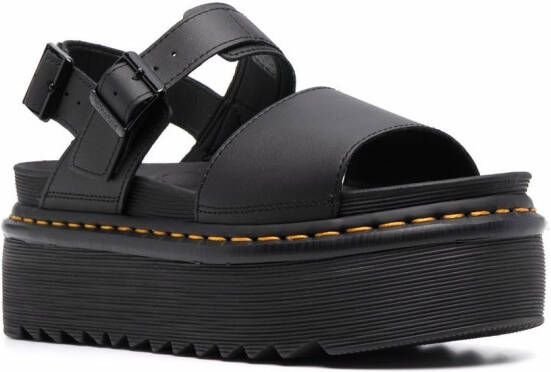 Dr. Martens Voss Quad sandalen Zwart