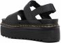 Dr. Martens Sandalen met plateauzool Zwart - Thumbnail 3