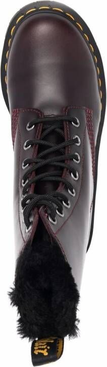 Dr. Martens Serena 1460 leren laarzen Rood