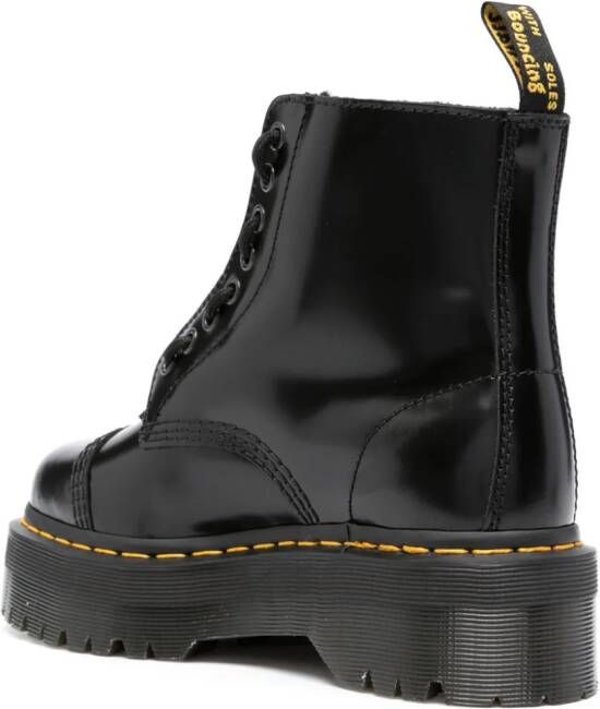 Dr. Martens Sinclair leren laarzen Zwart