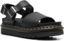 Dr. Martens Voss sandalen met plateauzool Zwart - Thumbnail 2