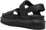 Dr. Martens Voss sandalen met plateauzool Zwart - Thumbnail 3