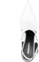 Dsquared2 Leren slingback pumps Wit - Thumbnail 4