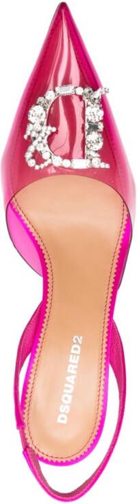 Dsquared2 Slingback pumps Roze