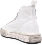 DSQUARED2 Berlin gerafelde sneakers Wit - Thumbnail 3
