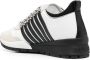 DSQUARED2 Boxer gestreepte sneakers Wit - Thumbnail 3