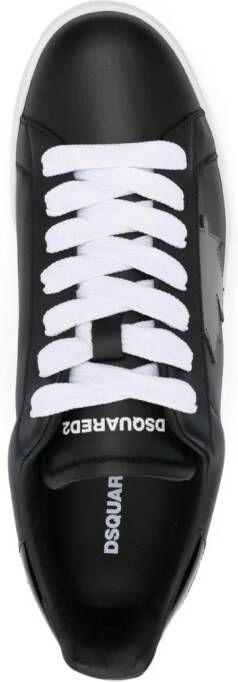 Dsquared2 Boxer low-top sneakers Zwart