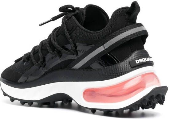 Dsquared2 Bubble low-top sneakers Zwart