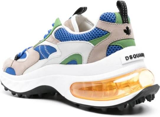 Dsquared2 Bubble sneakers met vlakken Blauw