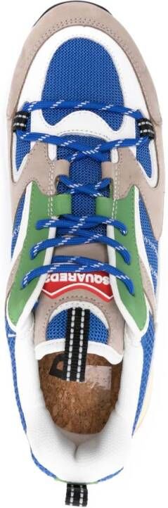 Dsquared2 Bubble sneakers met vlakken Blauw