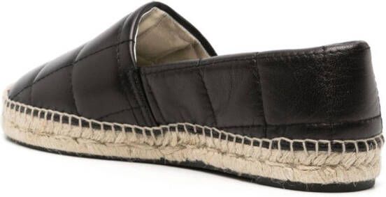 Dsquared2 D2 Statement leren espadrilles Zwart