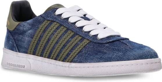 DSQUARED2 Denim sneakers Blauw