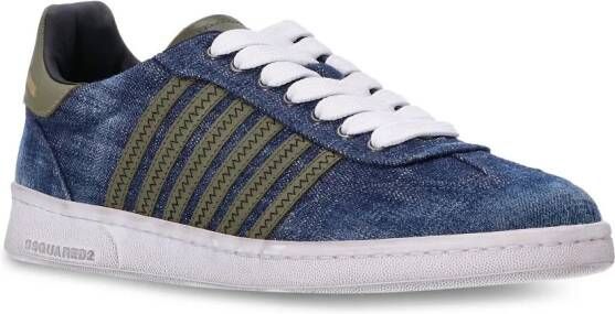 Dsquared2 Denim sneakers Blauw