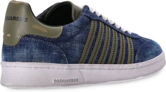 Dsquared2 Denim sneakers Blauw