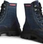 DSQUARED2 Denim veterlaarzen Blauw - Thumbnail 4