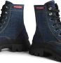 Dsquared2 Denim veterlaarzen Blauw - Thumbnail 4