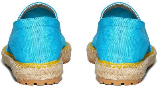 Dsquared2 Espadrilles met logoprint Blauw