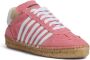 Dsquared2 Espadrilles met veters en streepdetail Roze - Thumbnail 2