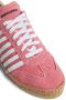 Dsquared2 Espadrilles met veters en streepdetail Roze - Thumbnail 5