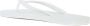 DSQUARED2 gebrande flip-flops Wit - Thumbnail 3