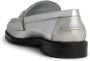 Dsquared2 Gothic metallic leren loafers Zilver - Thumbnail 3