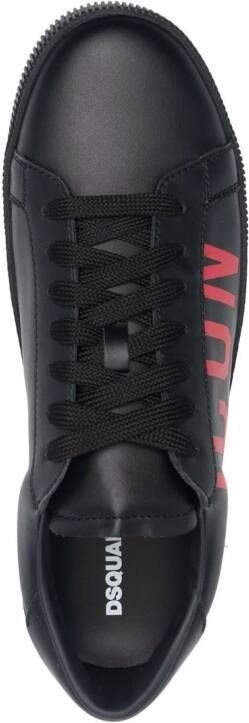 DSQUARED2 Icon low-top sneakers Zwart