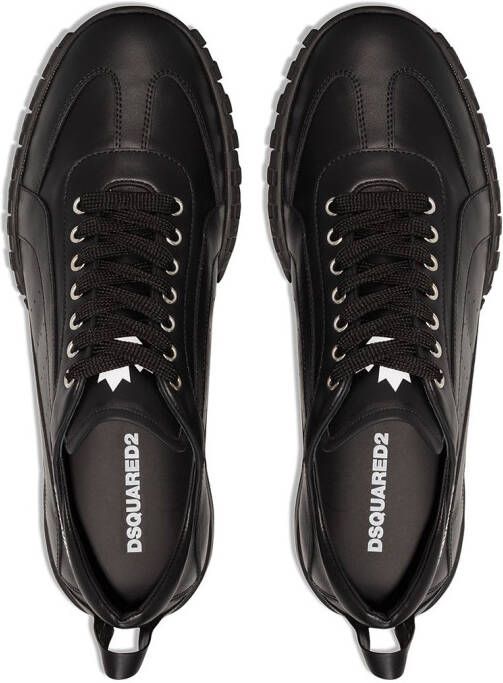 Dsquared2 Icon low-top sneakers Zwart