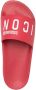 DSQUARED2 Icon slippers met print Rood - Thumbnail 4