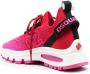 DSQUARED2 Intarsia low-top sneakers Roze - Thumbnail 3