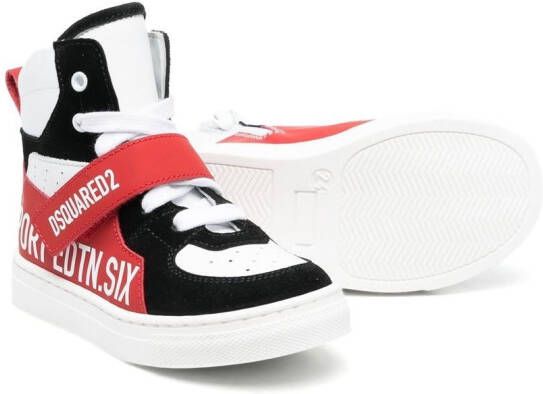 Dsquared2 Kids High-top sneakers Wit