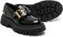 DSQUARED2 KIDS Leren loafers Zwart - Thumbnail 2