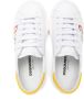 DSQUARED2 KIDS Leren sneakers met logoprint Wit - Thumbnail 3